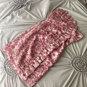 LIKELY Hyland Floral Pink mini dress